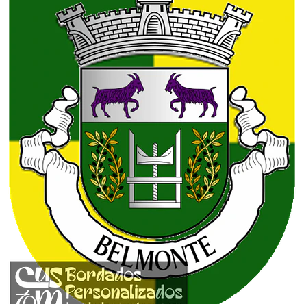 Emblema Bordado Antiga Freguesia de Belmonte (Belmonte, Castelo Branco) 1