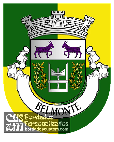 Emblema Bordado Antiga Freguesia de Belmonte (Belmonte, Castelo Branco)