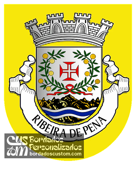 Emblema Bordado Município de Ribeira de Pena (Vila Real)