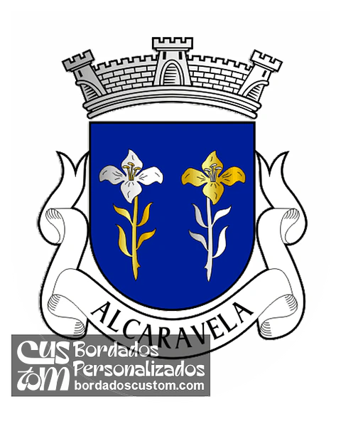 Emblema Bordado Freguesia de Alcaravela (Sardoal, Santarém)