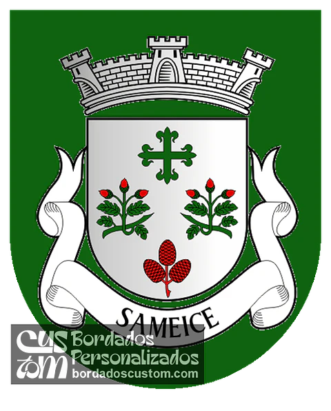 Emblema Bordado Antiga Freguesia de Sameice (Seia, Guarda)