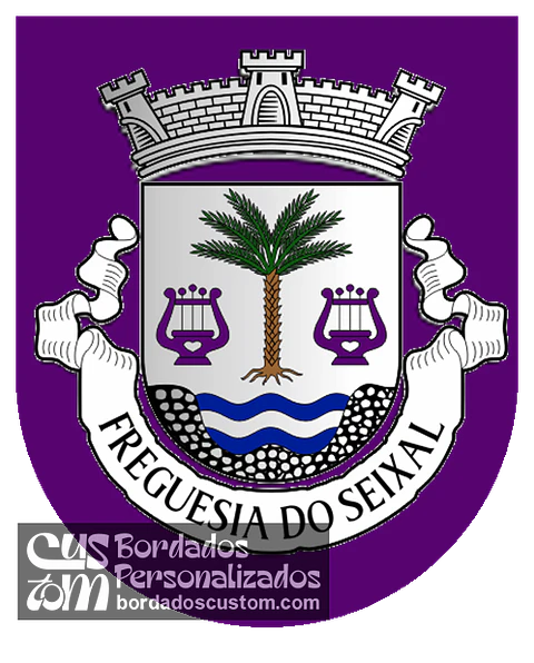 Emblema Bordado Antiga Freguesia de Seixal (Seixal, Setúbal)