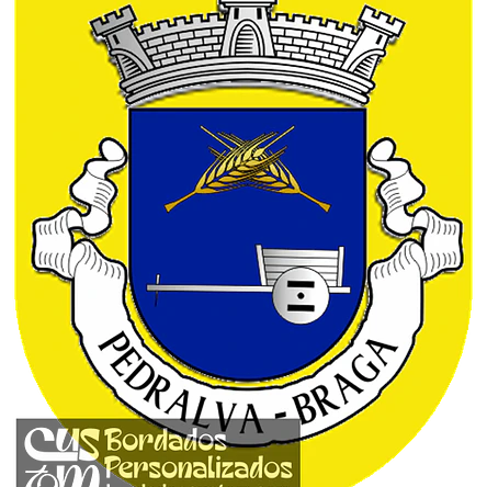 Emblema Bordado Freguesia de Pedralva (Braga, Braga) 1