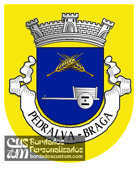 Emblema Bordado Freguesia de Pedralva (Braga, Braga)