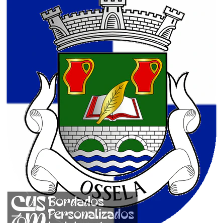Emblema Bordado Freguesia de Ossela (Oliveira de Azeméis, Aveiro) 1