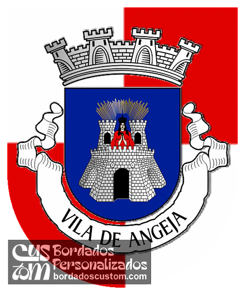 Emblema Bordado Freguesia de Angeja (Albergaria-a-Velha, Aveiro)