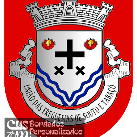Emblema Bordado Freguesia de Souto e Tabaçô (Arcos de Valdevez, Viana do Castelo) 1