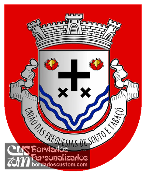Emblema Bordado Freguesia de Souto e Tabaçô (Arcos de Valdevez, Viana do Castelo)