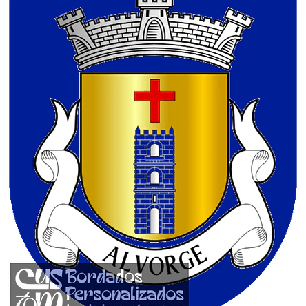 Emblema Bordado Freguesia de Alvorge (Ansião, Leiria) 1