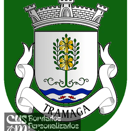 Emblema Bordado Antiga Freguesia de Tramaga (Ponte de Sor, Portalegre) 1