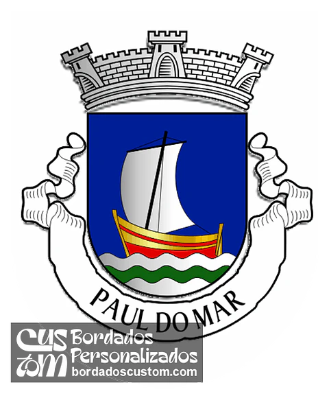 Emblema Bordado Freguesia de Paul do Mar (Calheta (Madeira), Madeira)