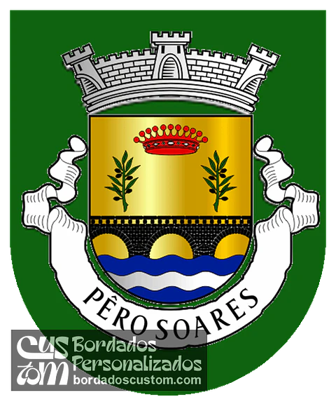Emblema Bordado Antiga Freguesia de Pêro Soares (Guarda, Guarda)