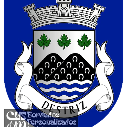 Emblema Bordado Antiga Freguesia de Destriz (Oliveira de Frades, Viseu) 1