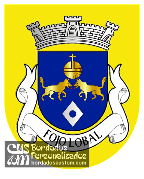 Emblema Bordado Antiga Freguesia de Fojo Lobal (Ponte de Lima, Viana do Castelo)