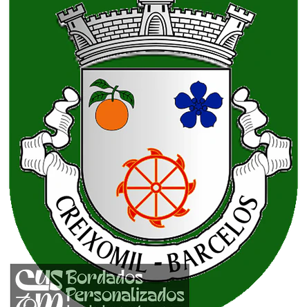 Emblema Bordado Antiga Freguesia de Creixomil (Barcelos, Braga) 1