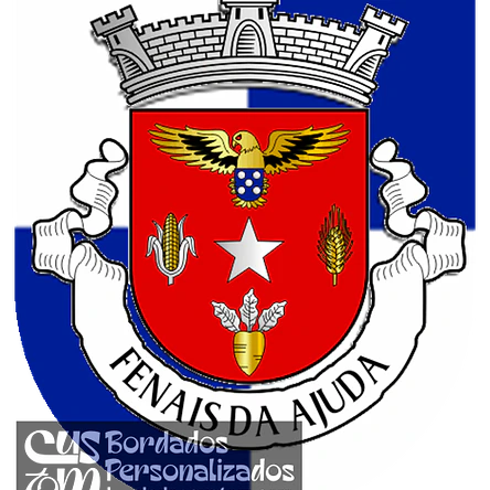 Emblema Bordado Freguesia de Fenais da Ajuda (Ribeira Grande, Açores) 1
