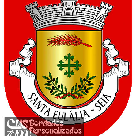 Emblema Bordado Antiga Freguesia de Santa Eulália (Seia, Guarda) 1