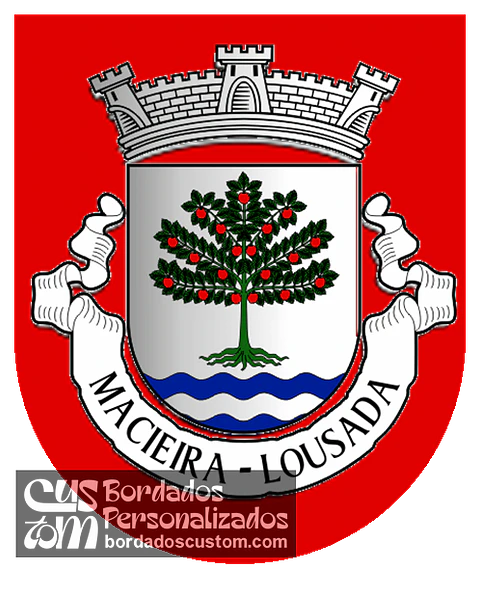 Emblema Bordado Freguesia de Macieira (Lousada, Porto)