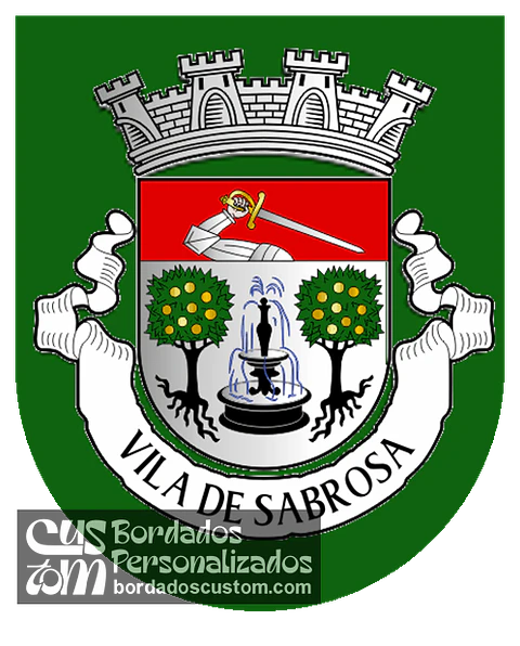 Emblema Bordado Município de Sabrosa (Vila Real)