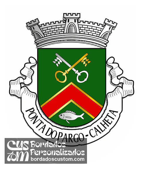 Emblema Bordado Freguesia de Ponta do Pargo (Calheta (Madeira), Madeira)