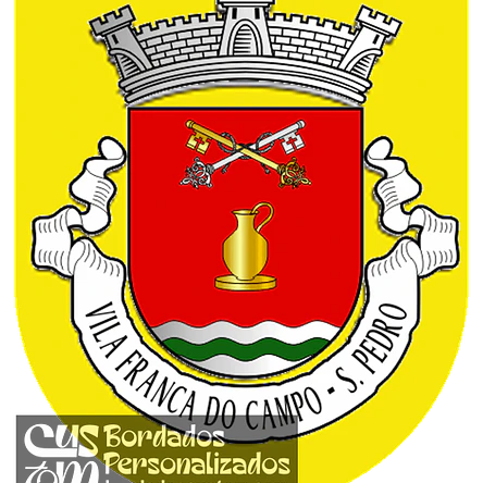 Emblema Bordado Freguesia de Vila Franca do Campo (São Pedro) (Vila Franca do Campo, Açores) 1