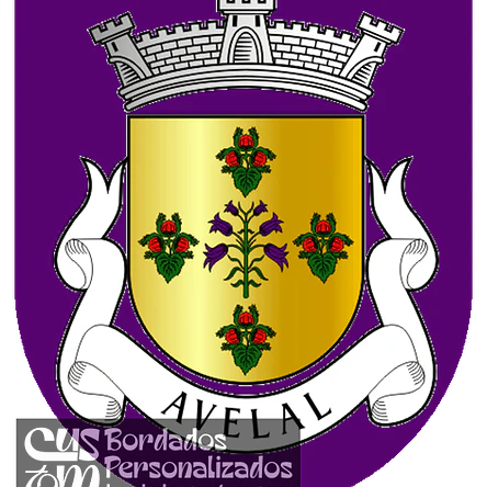 Emblema Bordado Freguesia de Avelal (Sátão, Viseu) 1