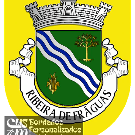 Emblema Bordado Freguesia de Ribeira de Fráguas (Albergaria-a-Velha, Aveiro) 1