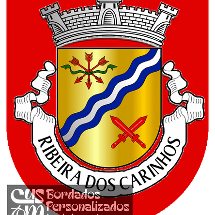 Emblema Bordado Antiga Freguesia de Ribeira dos Carinhos (Guarda, Guarda) 1