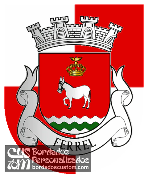 Emblema Bordado Freguesia de Ferrel (Peniche, Leiria)