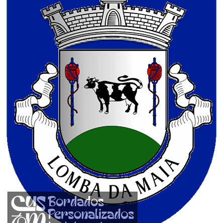 Emblema Bordado Freguesia de Lomba da Maia (Ribeira Grande, Açores) 1