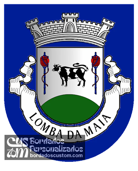 Emblema Bordado Freguesia de Lomba da Maia (Ribeira Grande, Açores)