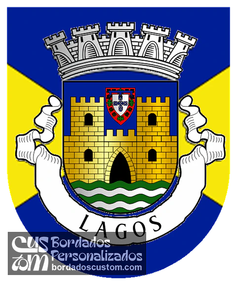 Emblema Bordado Município de Lagos (Faro)