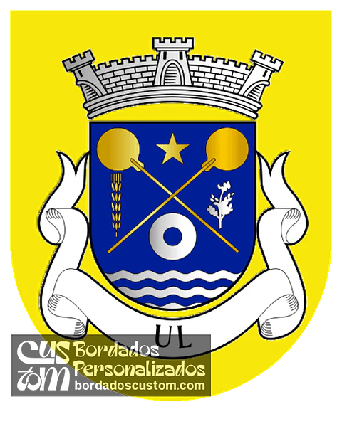 Emblema Bordado Antiga Freguesia de Ul (Oliveira de Azeméis, Aveiro)