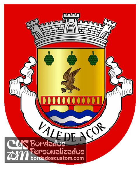 Emblema Bordado Antiga Freguesia de Vale de Açor (Ponte de Sor, Portalegre)