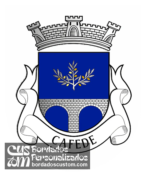 Emblema Bordado Antiga Freguesia de Cafede (Castelo Branco, Castelo Branco)