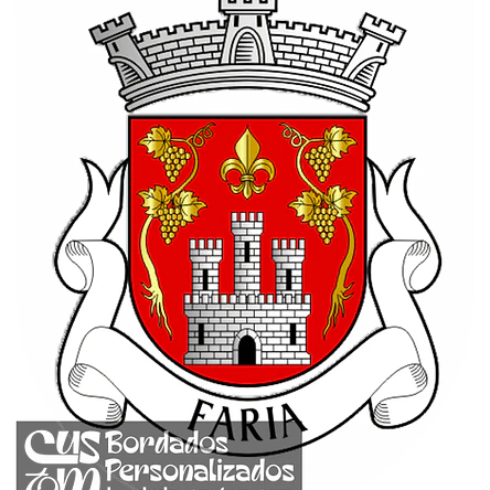 Emblema Bordado Antiga Freguesia de Faria (Barcelos, Braga) 1