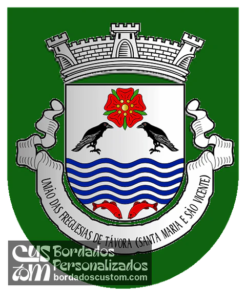 Emblema Bordado Freguesia de Távora (Santa Maria e São Vicente) (Arcos de Valdevez, Viana do Castelo)