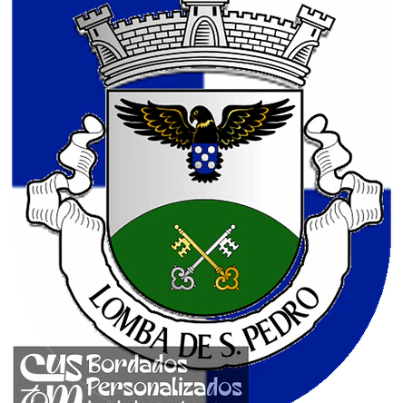 Emblema Bordado Freguesia de Lomba de São Pedro (Ribeira Grande, Açores) 1