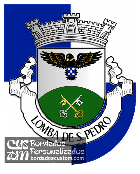 Emblema Bordado Freguesia de Lomba de São Pedro (Ribeira Grande, Açores)