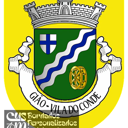 Emblema Bordado Freguesia de Gião (Vila do Conde, Porto) 1