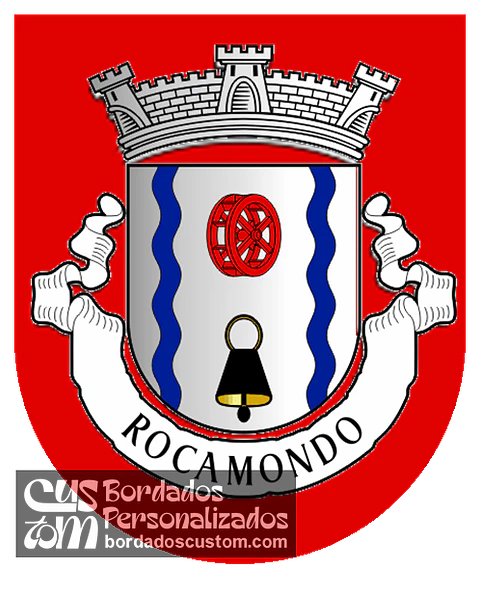 Emblema Bordado Antiga Freguesia de Rocamondo (Guarda, Guarda)