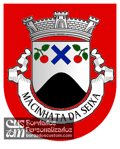 Emblema Bordado Antiga Freguesia de Macinhata da Seixa (Oliveira de Azeméis, Aveiro)