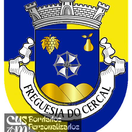 Emblema Bordado Antiga Freguesia de Cercal (Cadaval, Lisboa) 1