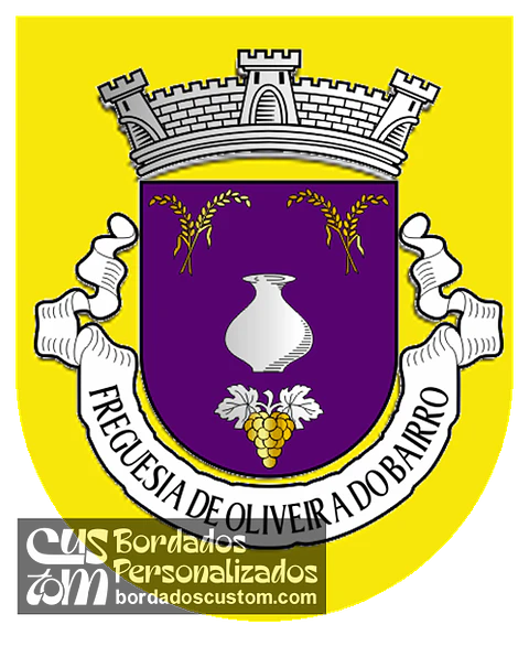 Emblema Bordado Freguesia de Oliveira do Bairro (Oliveira do Bairro, Aveiro)