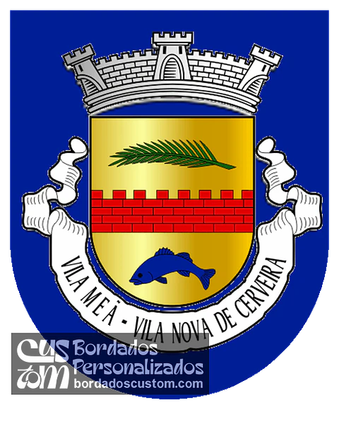 Emblema Bordado Antiga Freguesia de Vila Meã (Vila Nova de Cerveira, Viana do Castelo)