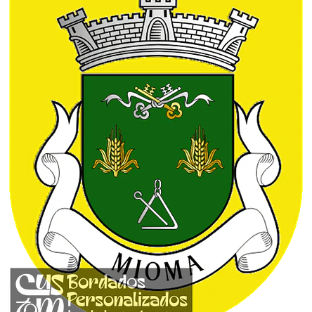 Emblema Bordado Freguesia de Mioma (Sátão, Viseu) 1