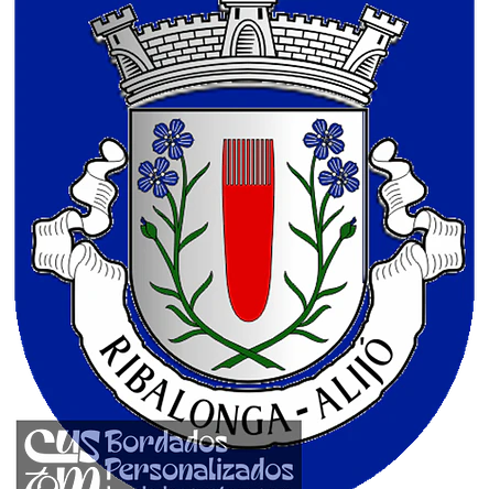 Emblema Bordado Antiga Freguesia de Ribalonga (Alijó, Vila Real) 1