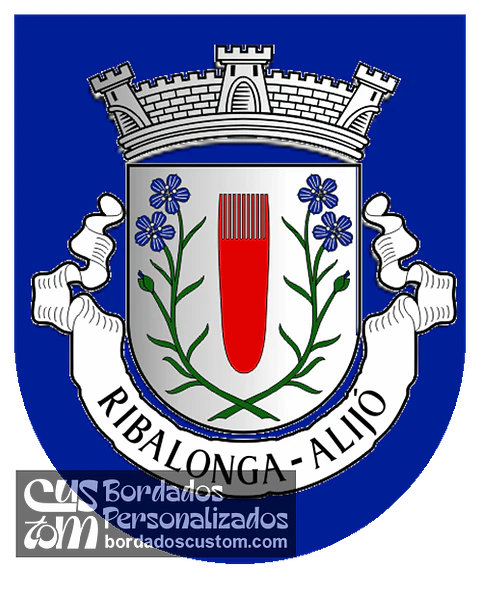Emblema Bordado Antiga Freguesia de Ribalonga (Alijó, Vila Real)