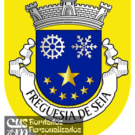 Emblema Bordado Antiga Freguesia de Seia (Seia, Guarda) 1