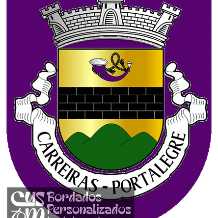 Emblema Bordado Antiga Freguesia de Carreiras (Portalegre, Portalegre) 1